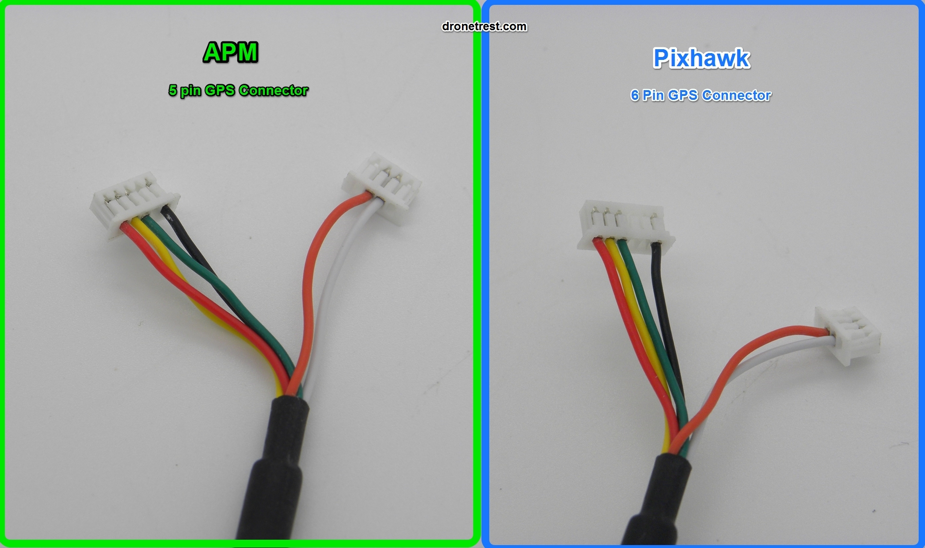 Swapping NEO-7N/NEO-M8N GPS connector for Pixhawk/APM - Guides - DroneTrest