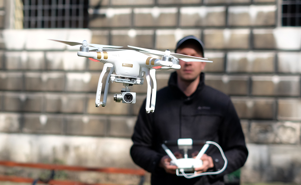 DJI Phantom 3 with 4K camera and Lightbridge Product DroneTrest