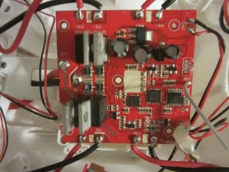 Circuit board compressed