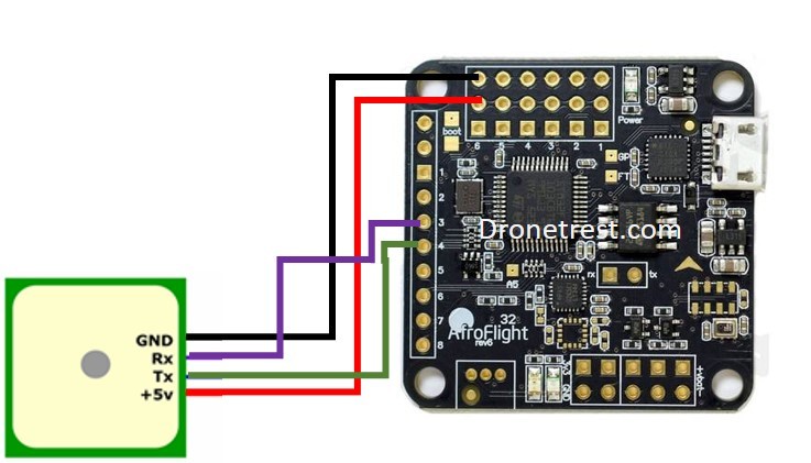 Naze32 Rev6 Connections () Naze32 Rev6 Connections