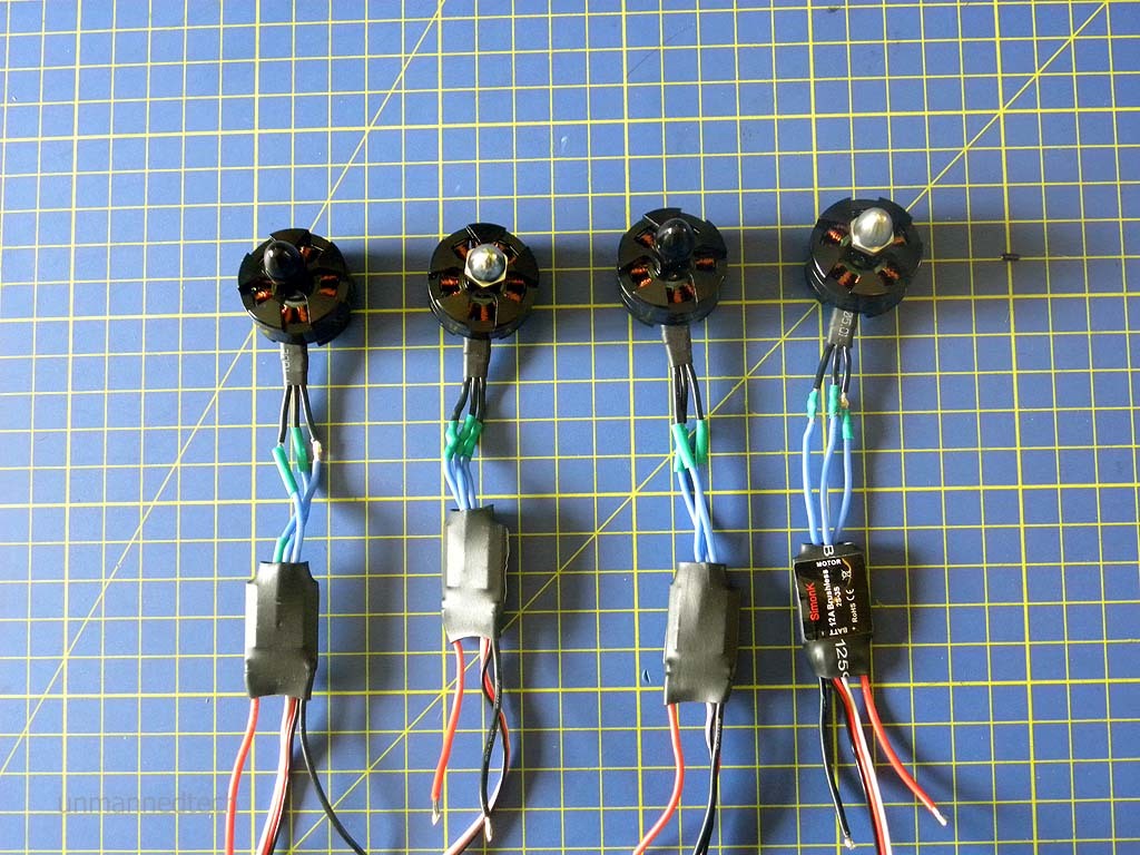 ESC to motor connection guide - how to reverse your motor ... quadcopter esc wiring 